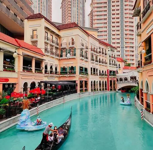 Venice View Balcony At Mckinley Hill Apartment Manila